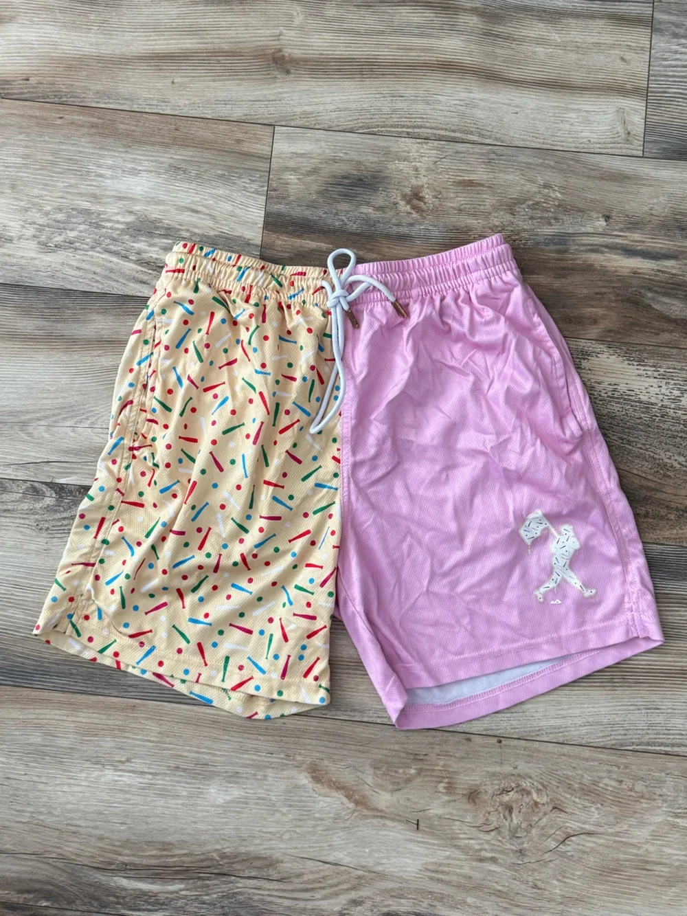 Baseballism Batter Up Bakery Confetti Cupcake Diamond Air Mesh Shorts Medium